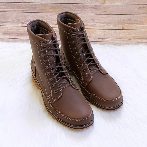 Timberland Men’s Originals 6 Inch Rust Leather Boots - Picture 6 of 7